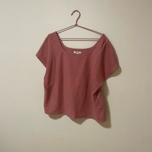 Pink madewell blouse